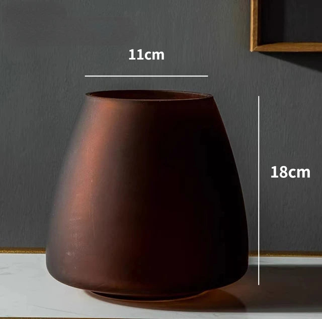 Nordische Vase Mattiert
