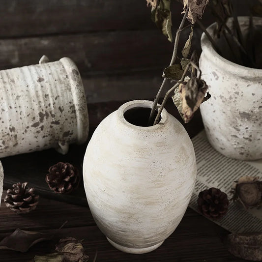 Retro-Stil Keramik Blumenvase